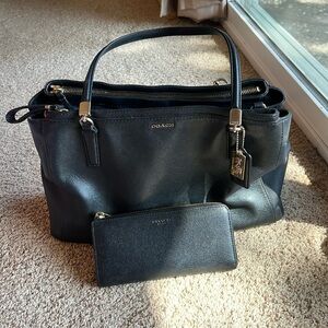 Coach purse, and wallet
